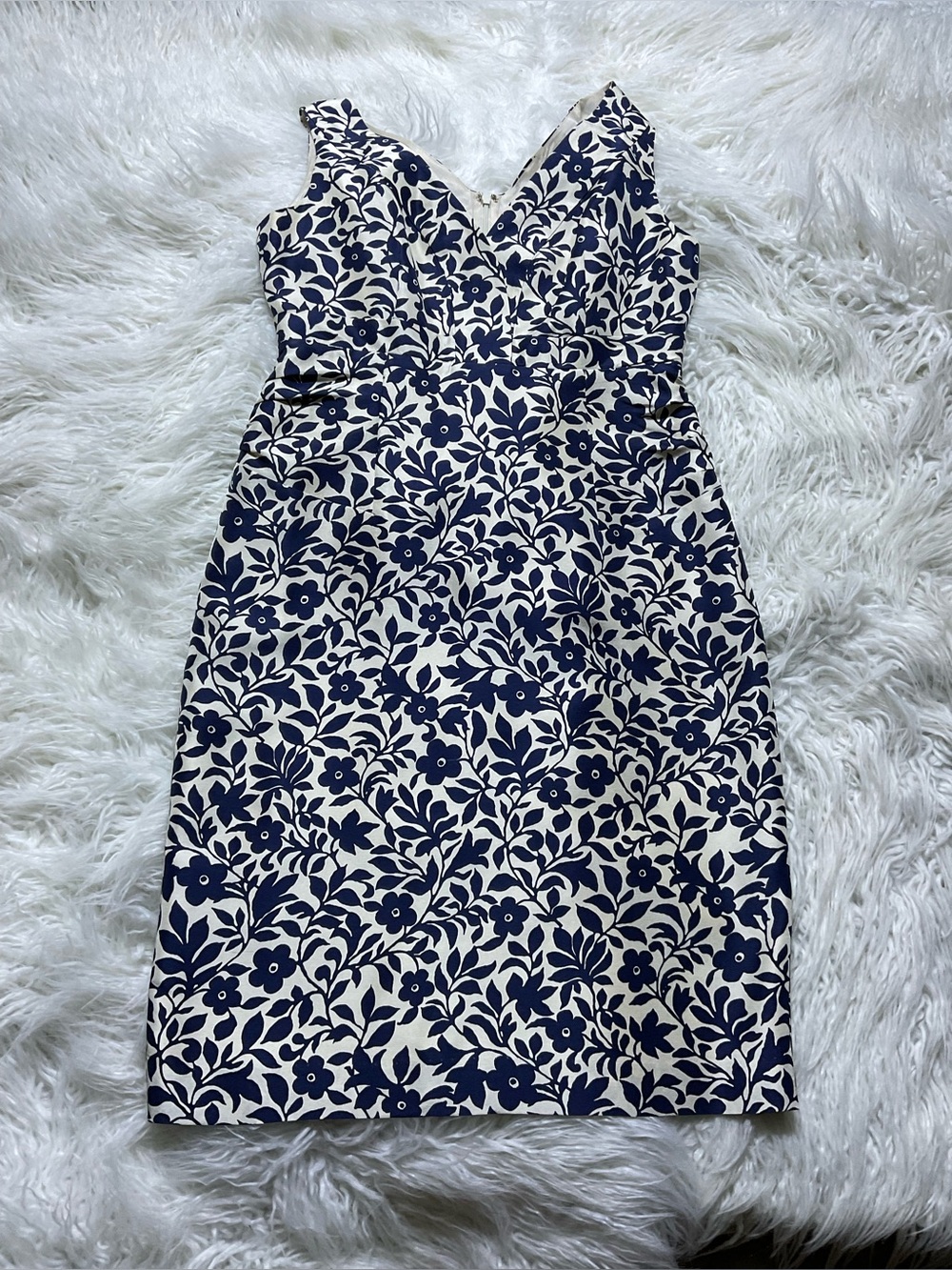 Garnet Hill Silk Sheath Dress